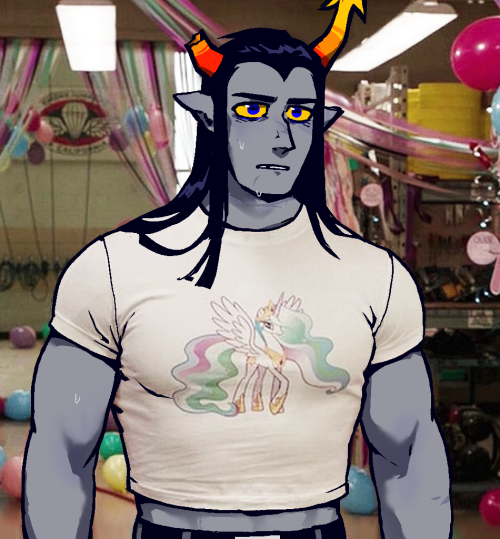 Adult Equius Is Kind Of Scary Looking. His Eyes Are Too Bright.