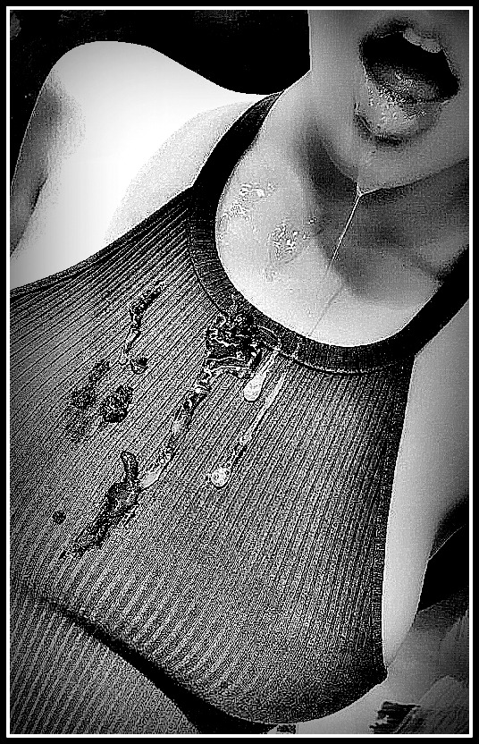 hisrachelle:  I don’t think I have a single piece of clothing that isn’t cum