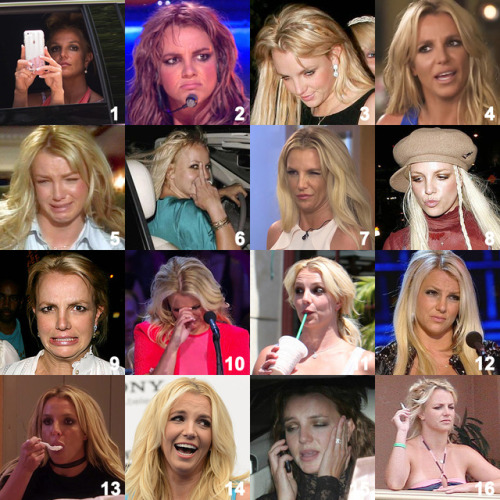 microtear:princessofpop:which britney are you today?3 and 16
