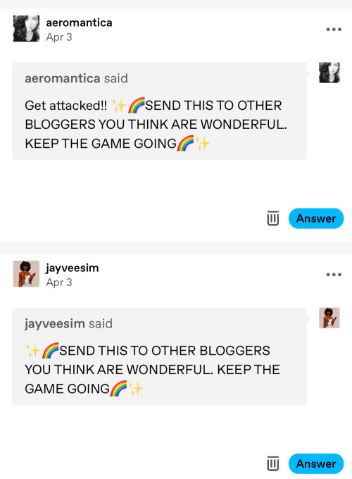 @ladybugsimblr @bakersimmer @aeromantica @jayveesim THANK YOU!!! Yall Are So Wonderful Too!!! (Keeping