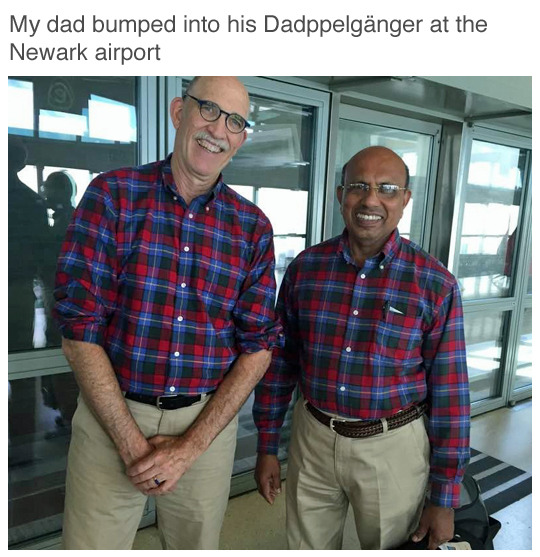 tastefullyoffensive:  Dadppelgänger (via notevenbro) 