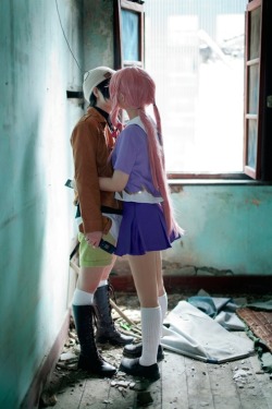 cosplayando:  more Mirai Nikki cosplay