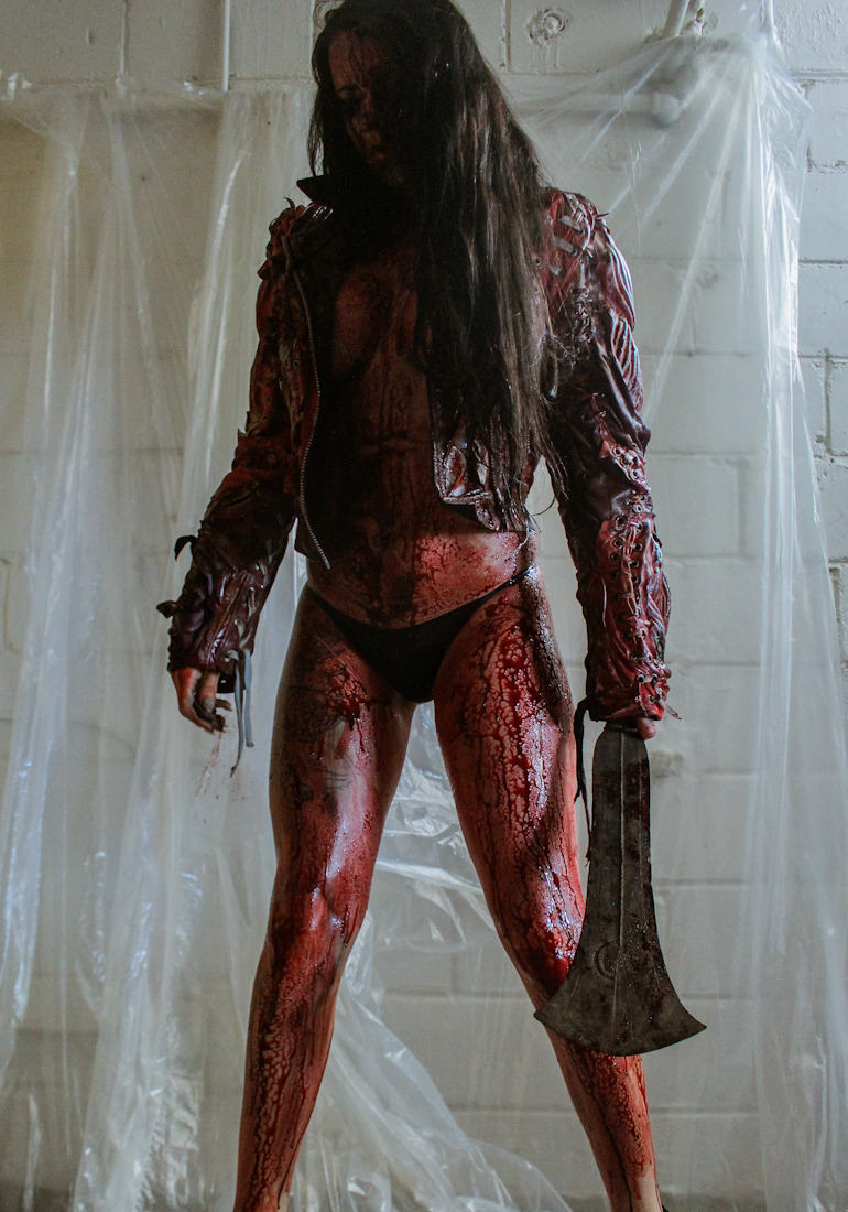 toxicvisionclothing:  Cadaver. Completely handcrafted and sculpted from scratch.New