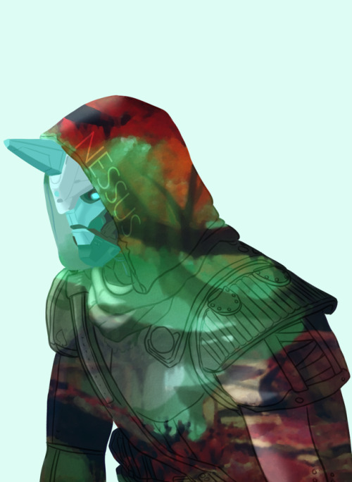 solaris-starr: Cayde-6 painted in with scenery from Nessus, the world in which we will find him on in Destiny 2.  He is a part of a set I am working on. Expect to see the other two soon.  