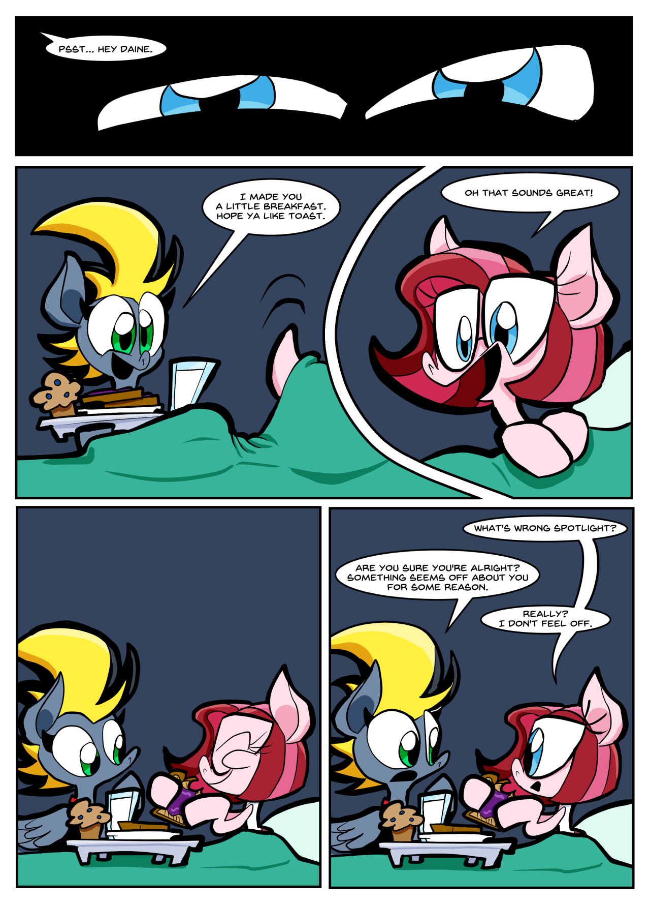 theclonethatgotaway:((Story and Art by: Joey Waggoner Colors by: FrostedWarlock and