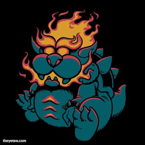 New Shirt Drop! BEEG FURY will be available only for the next 24 hours! Bowser’s Fury was so much fu