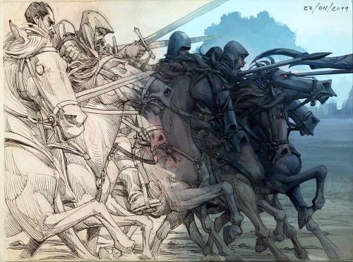 thecollectibles:  Pencil Studies by  Francisco Vasquez  