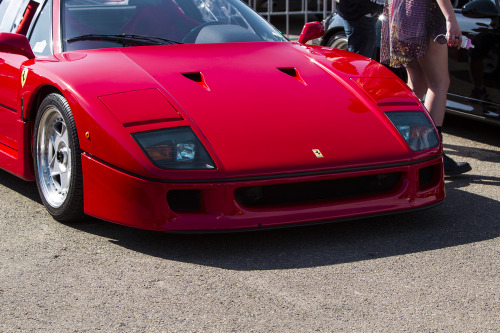 This Ferrari F40 has been at World Time Attack Challenge every year since I&rsquo;ve been going.  Un