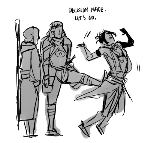 barelysirius: I realize now that Aveline couldn’t be in Inquisition because the breach would h