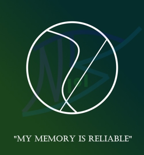 strangesigils:“My Memory Is Reliable”Have this sigil sewed into your pillow or just put 