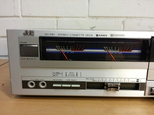 Jvc KD-D10E Stereo Cassette Deck, 1982