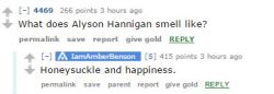 hungry-feminist:  Amber Benson (Tara from Buffy) did a reddit AMA and now I am sad. And also lol-ing at that last one. 