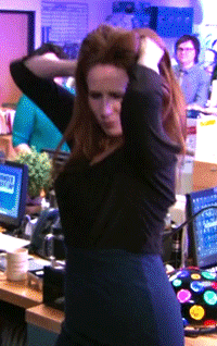 mamiesrevolt:Catherine Tate showing us she is a sex beast on The Office