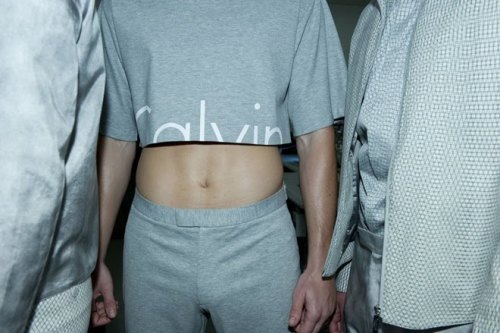 solestruckmens:  Gents can rock crops too, according to Calvin Klein’s team.  want