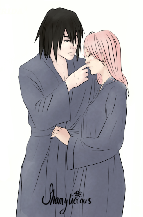 shamylicious-blog: sasusaku honeymoon.