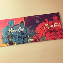 I love it when a plan comes together… Paper Girls vol. 2 is out on Wednesday! http://ift.tt/2ft0gZ8