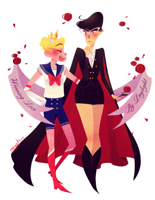 mayakern:  new sailor moon prints in my storenvy! 