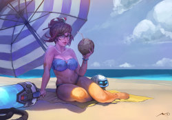 overwroughtfan:  Mei’s Day Off by Bluefley  