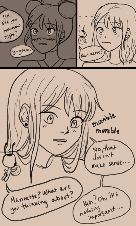 aerequets:could it be that marinette has…. Suspicions?also here to start a Stan Gorilla club [Part 1