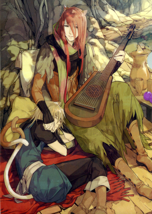nitrochi-paths:  Official Art by Yamada Uiro