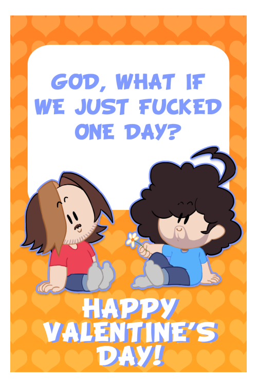 the-devil-has-shotgun:  @vanduobones made these awesome valentines and I couldn’t help but add a bunch of game grumps quotes to them. Go check out her art, it’s amazing! Happy Valentines Day!  