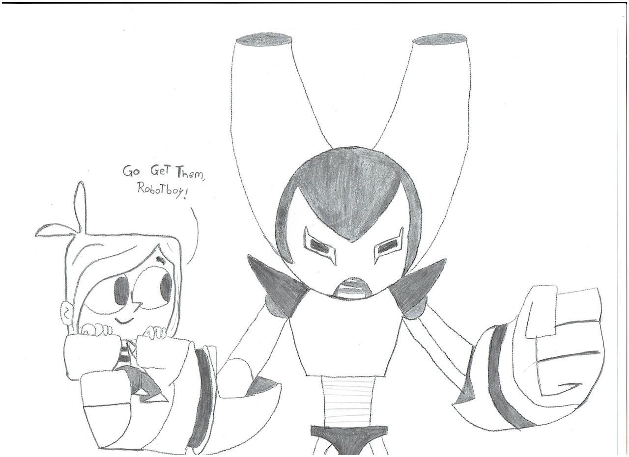Cinderace Queen❤️🔥⚽🐇 — Tommy: R-Robotboy? Is that really…you?