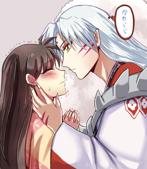 blackhaiper:Some of my Sesshomaru x (Adult)Rin’s art