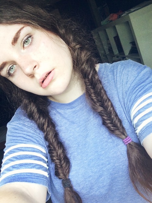 belljargirl:i spent at least an hour and a half braiding my hair for this aesthetici did this hair l