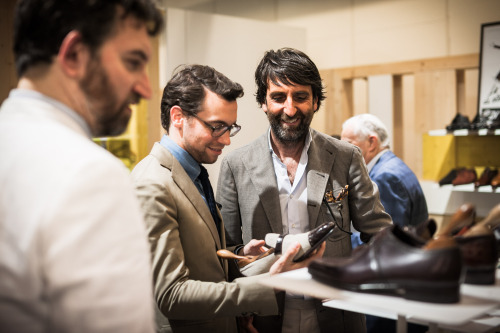 Browsing through Ducal at Pitti Uomo, what a great shoe brand! That&rsquo;s one of Pitti&rsquo;s bes