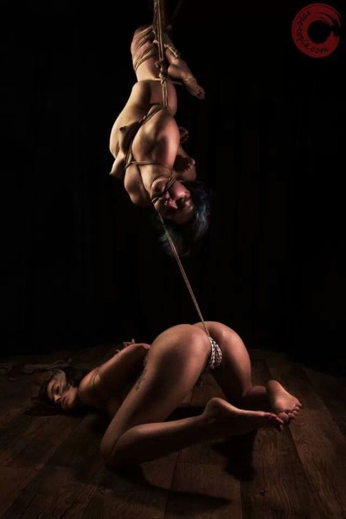 gorgone-kinbaku:  Gorgone & Fuoco tied by Wykd Dave shot by Clover Brook  http://rope-topia.comhttp://kinkyclover.comhttp://gorgone-kinbaku.com