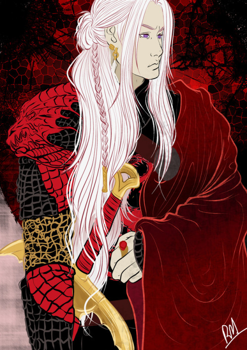 raye-minamino:“Prince Rhaegar loved his Lady Lyanna and thousands died for it.”“I will require a swo