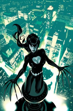 artverso:  Adam Hughes - Catwoman by Stan Lee 
