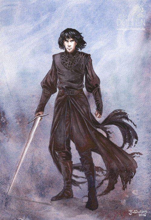 goldseven:“Fell and fey are you become.” Fëanor’s new clothes. Sliiiiightly Kylo-Ren-inspired. Rocki