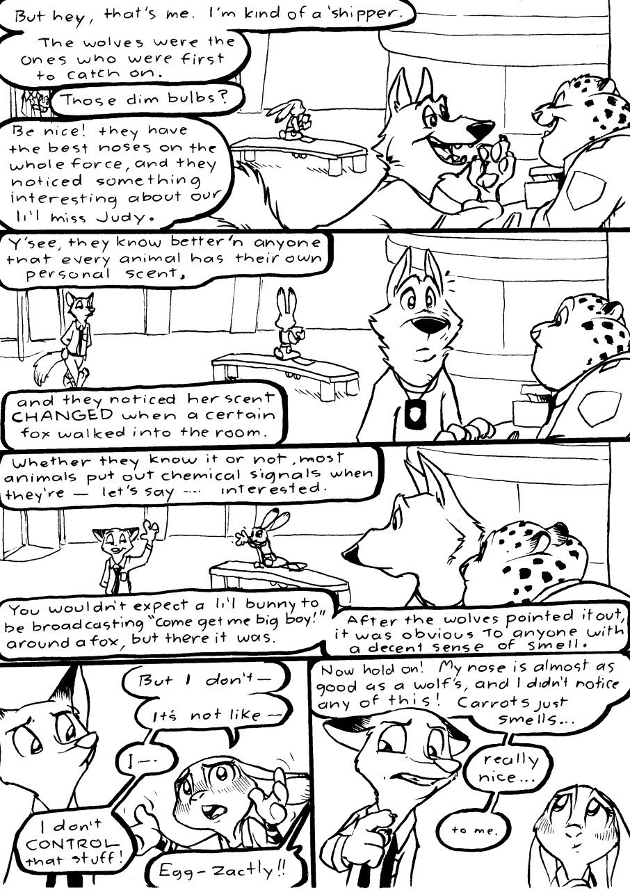 sowingwildehopps:   Comic: “Caught” by Eric Schwartz   [Full Comic] http://www.zootopianewsnetwork.com/2016/06/comic-caught-by-eric-schwartz-full-comic.html?m=1