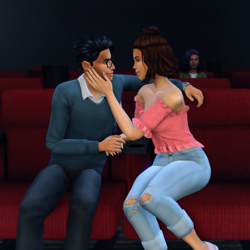 Cinema Pose PackCinema poses for your Sims 4 game. I hope you enjoy! 7 poses totalThe Sims 4 in-game