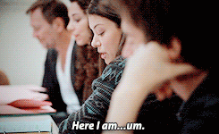  Tatiana Maslany Script to Screen: 2x01 Table Reading↳ With her main characters,