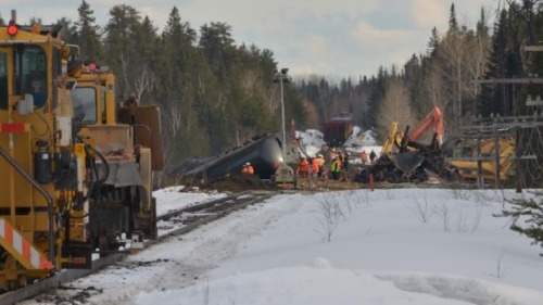 dendroica:Gogama derailment shows feds need to act on train safety, MPPs sayAs crews continued to ta