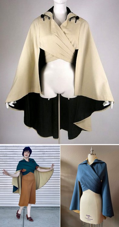 DIY American Duchess Cape FREE PATTERNThis easy to make Cape is based an original 1910s cape appeari