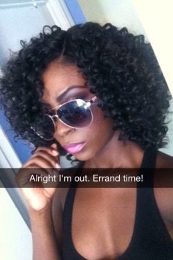 thewestafricanbeauty:  Dark skin poppin’.🍫💜😋  Snapchat | TheLegaCEI