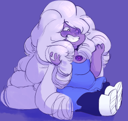 freezingorangez:  Everyone talks about how Amethyst loved gregs hair but you know who’s hair she probably loved most of all?