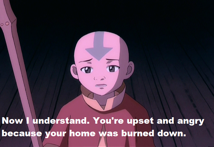avatarsymbolism:  “Maybe there’s a bright side to all this.” I maybe could