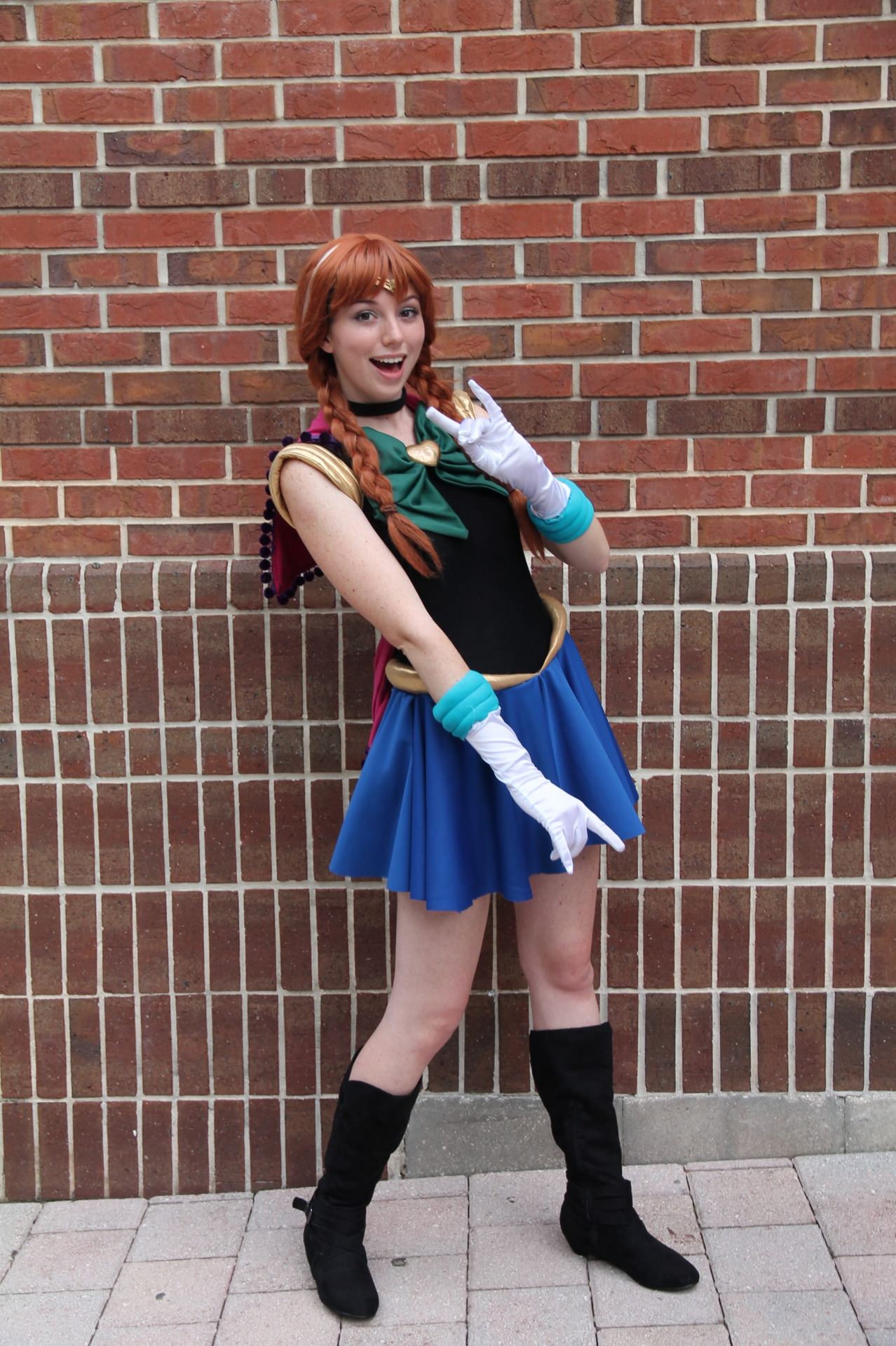 mew21cosplay:  Series: Sailor Moon / Movie: Frozen Cosplay: Sailor Anna by Tinka