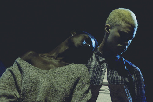 passaxpassa: Jodie Smith &amp; Shaun Ross by Naomi Shon source | more on tumblr Jodie Smith &