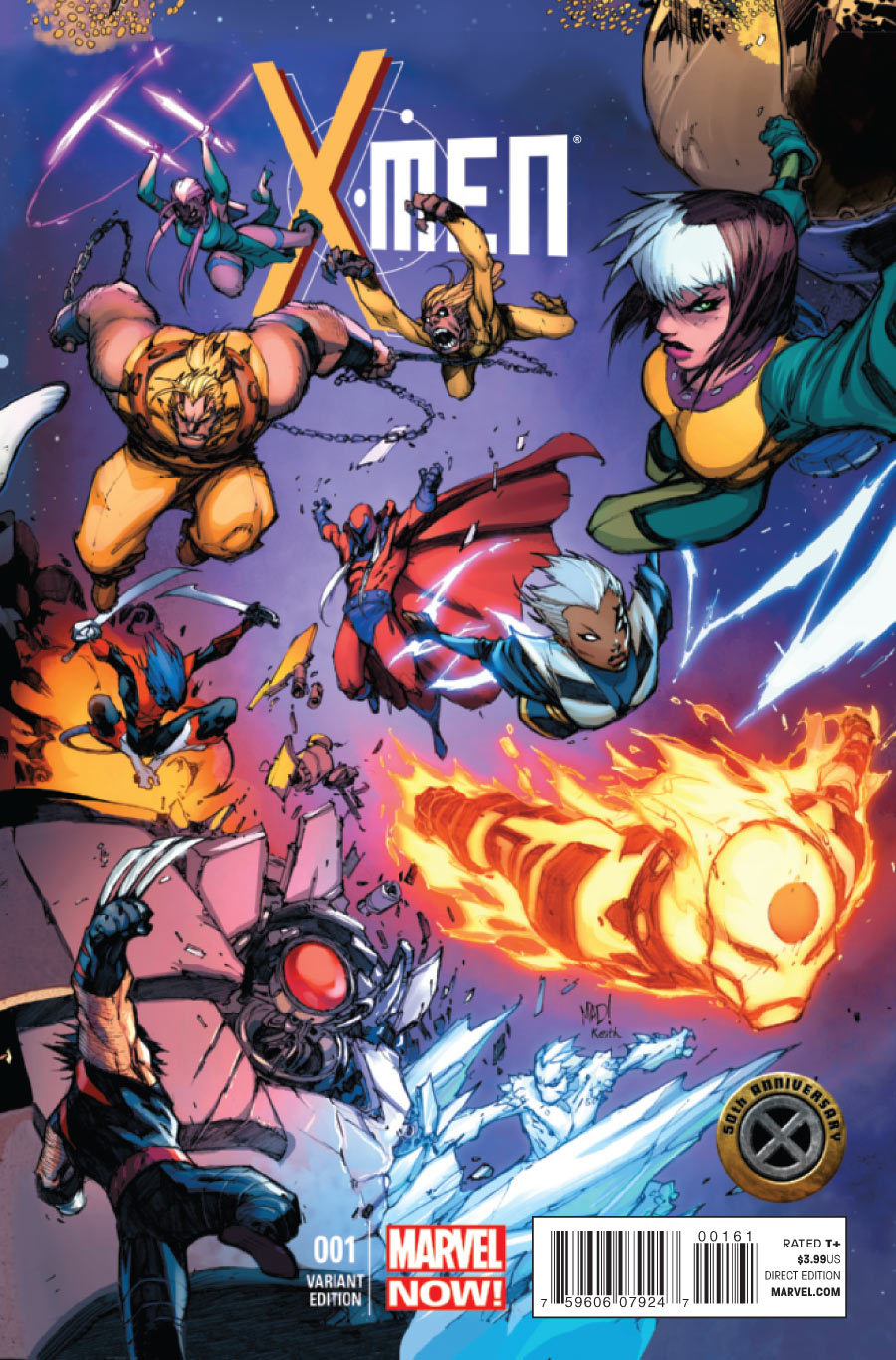 X-Men #1 Age of Apocalypse variant cover by Joe Madureira