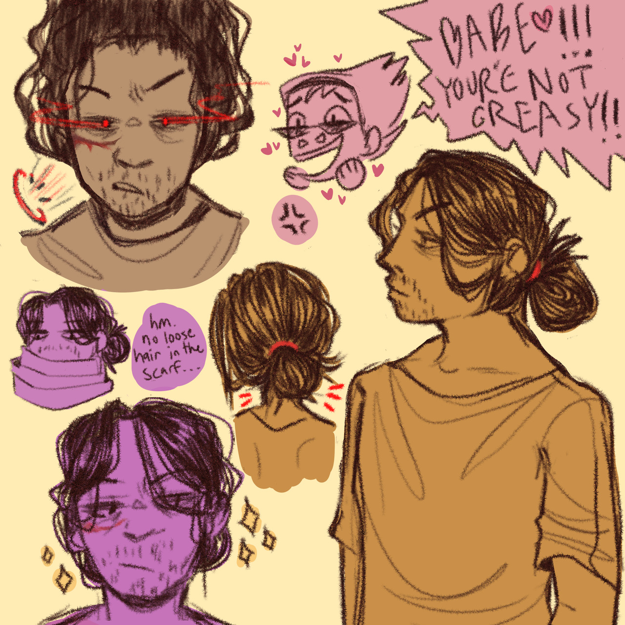 pxnklavenders:buncha bunzawas… ( + his quirk completely disagreeing with the hairband