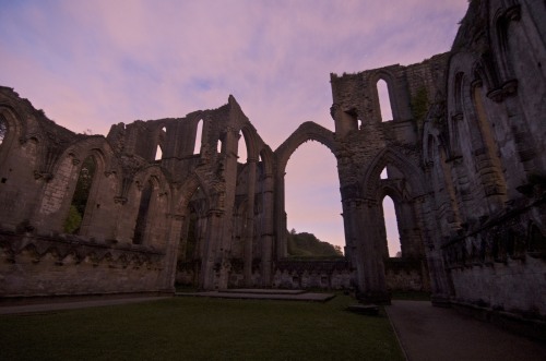 filthcityphotography:“Fountains Abbey is one of the largest and best preserved ruined Cistercian mon