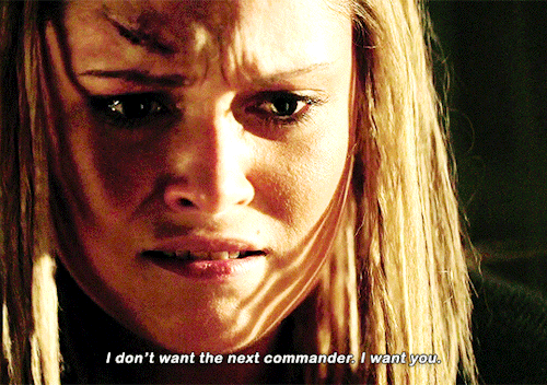 forbescaroline:TOP 100 SHIPS OF ALL TIME: #32. clarke griffin and commander lexa (the 100)