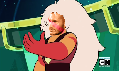 thepehbat:  So… uh…. me and my friend were talking and the topic of What if The Rock was a crystal gem came up. To which this idea came into manifestation. I’m so sorry.  I’m dying.