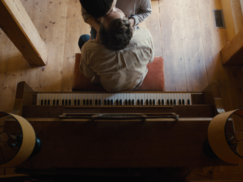 Lewis Pullman And Emma Pasarow In Water Rises