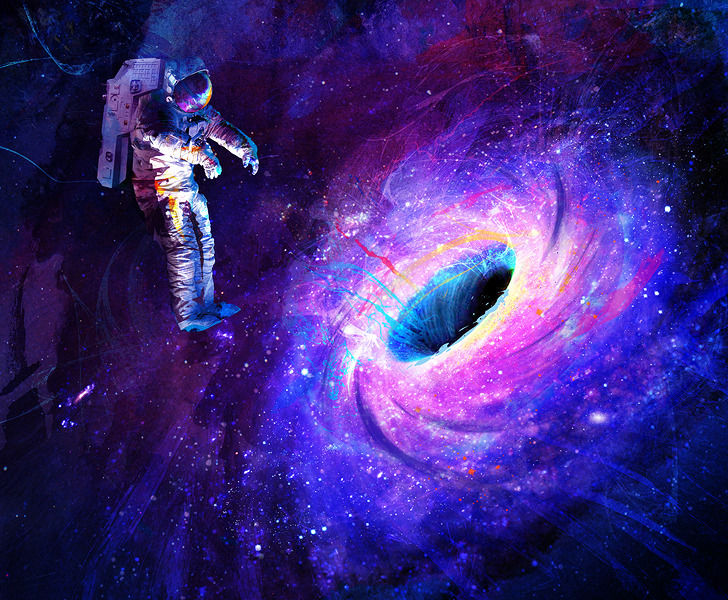 kitslam:  Black Hole by Andy Potts 